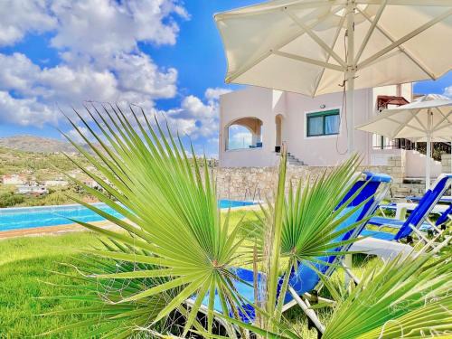 Almyrida Villa | Beach Villa Evgenia with private pool by DadoVillas