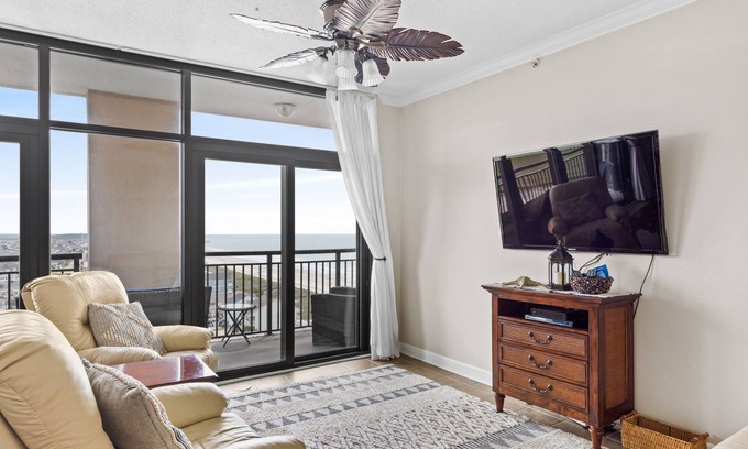 North Myrtle Beach Condo | Beach Walk Villas 908 - 2 Bedroom Condo in Cherry Grove - Indoor/Outdoor Pools
