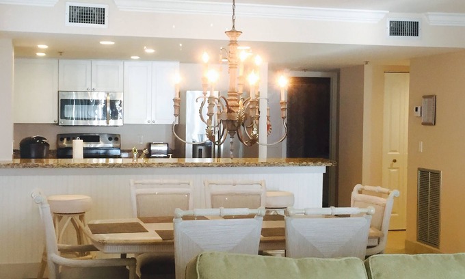 Marco Island Condo | BEACH/WATER VIEWS! 3 Bedroom, 2 Bath Apollo Oceanfront Condo