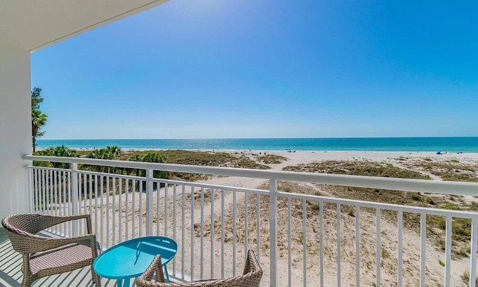 Treasure Island Condo | Beachfront 2/2 on Treasure Island, 404W Oceana