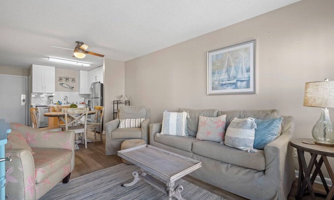 Fort Morgan Condo | Beachfront 2-bedroom condo, Resort Amenities at no extra charge, Private Beach.