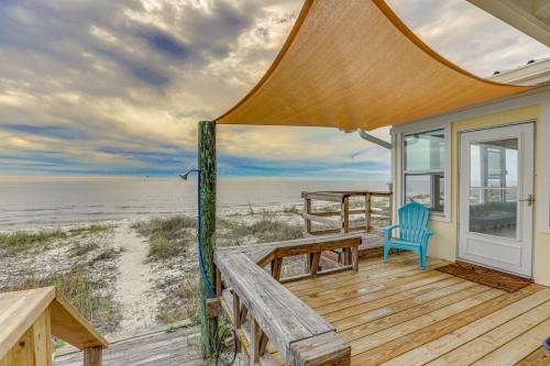 Alligator Point House | Beachfront Alligator Point Retreat Steps to Sand!