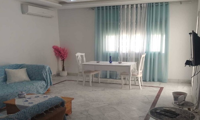 Monastir Apartment | Beachfront Apartment for Family—Bright, Secure & Cozy