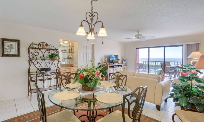Indian Rocks Beach Condo | Beachfront Beauty with Private Balcony, Pool, Tennis, Hot Tub, FREE Activities! ~ 210 Reef Club