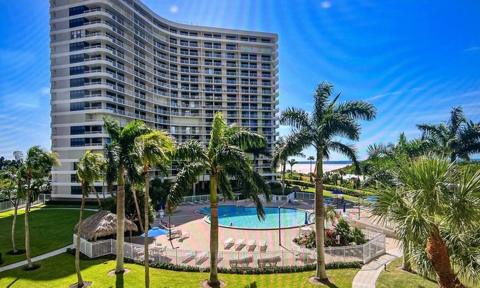 Marco Island Condo | Beachfront beauty! South facing with sun all day! 2 bed/2 bath. NEW LISTING
