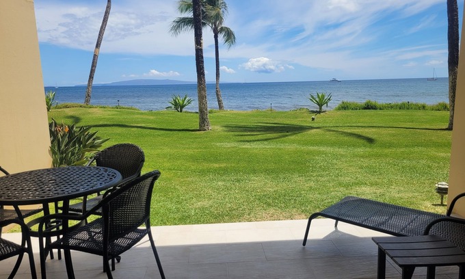 Kihei Condo | Beachfront Bliss Awaits! Sugar Beach #125 - Luxury and Comfort at Your Doorstep