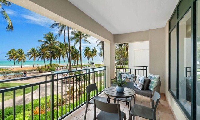 Mameyes II Condo | Beachfront Boutique Feel @ Wyndham Rio Mar Resort