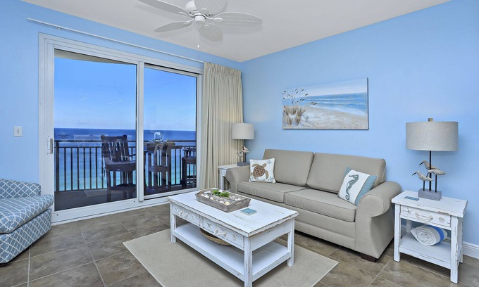 West Panama City Beach Condo | BEACHFRONT CONDO! AMAZING GULF VIEWS!