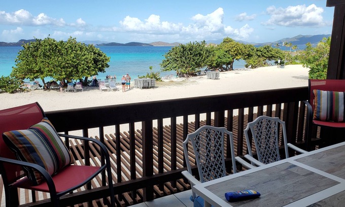 Red Hook Condo | Beachfront Condo at Sapphire Beach Resort & Marina