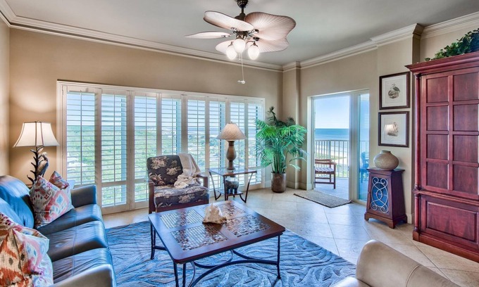 Four Mile Village Condo | Beachfront condo beautiful views.