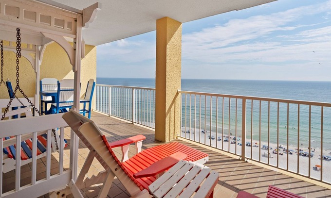 Orange Beach Condo | Beachfront condo on white sands, multiple pools