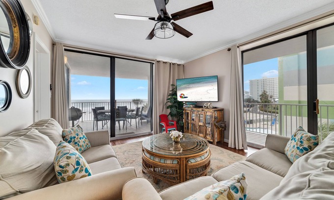Orange Beach Condo | BEACHFRONT CONDO WITH LARGE WRAP AROUND BALCONY - GULF FRONT POOL!