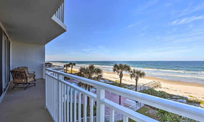 Ponce Inlet Condo | Beachfront Condo w/Pool Access in Ponce Inlet