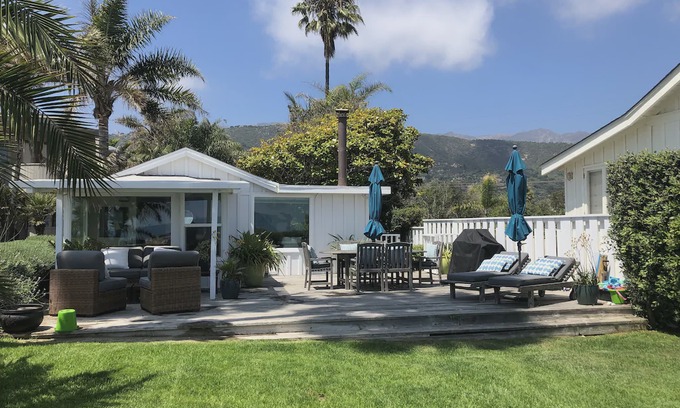 Carpinteria Cottage | Beachfront Cottage with Guest House on Santa Barbara's Padaro Lane