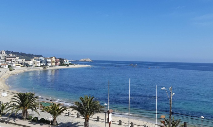 Algarrobo Apartment | Beachfront Duplex, 2 Private Parking