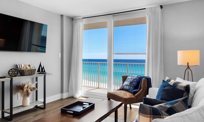 Seagrove Beach Condo | Beachfront & Gulf Views + Free Seasonal Beach Service & Attraction Tickets!