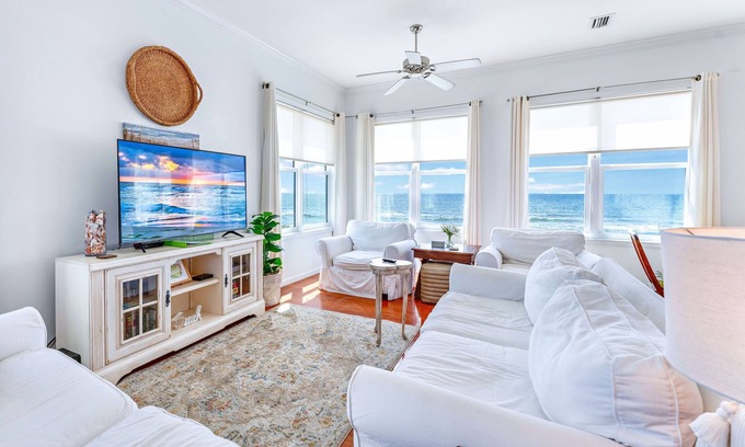 Cape San Blas House | Beachfront home! Sleeps 13! Now Pet Friendly! 5 star reviews Galore!