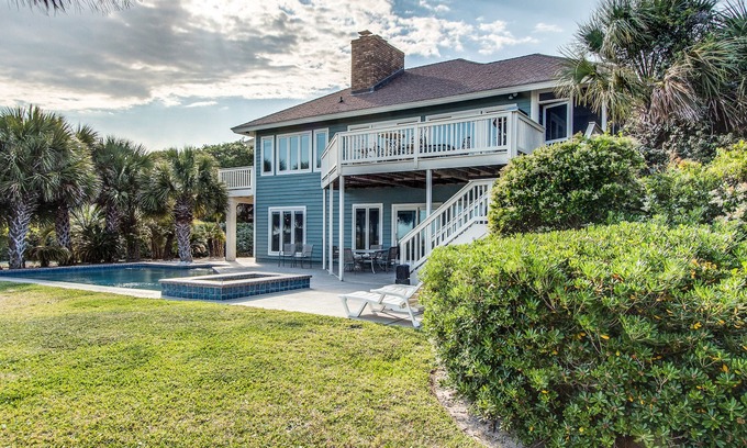 North Forest Beach House | Beachfront home with private pool, expansive deck & breathtaking views