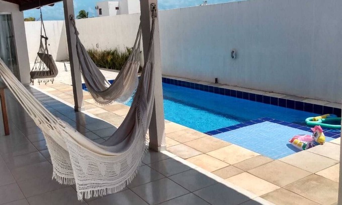 Touros House | Beachfront House with Sea Views, Pool and Independent Suites Pet Friendly