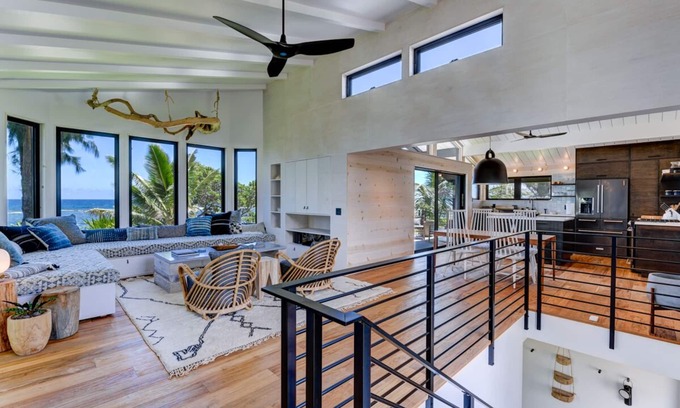 Wainiha House | Beachfront, Modern Home, Just Steps to the Sand