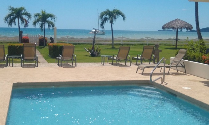 Potrero Condo | Beachfront one-bedroom, ocean view condo with toes in the sand!