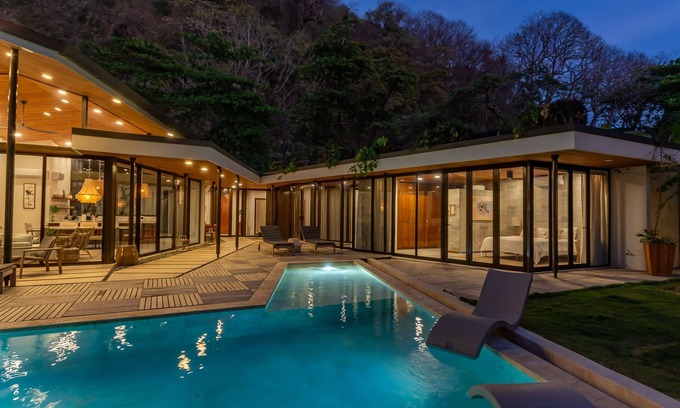 Playa Hermosa Cobano House | Beachfront Private Large Home - Longitude Estate