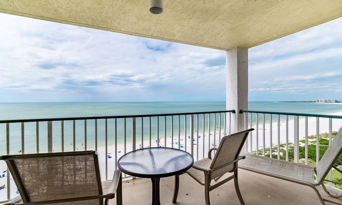 Marco Island Condo | Beachfront Penthouse at the Apollo! Best Views on Marco Island!