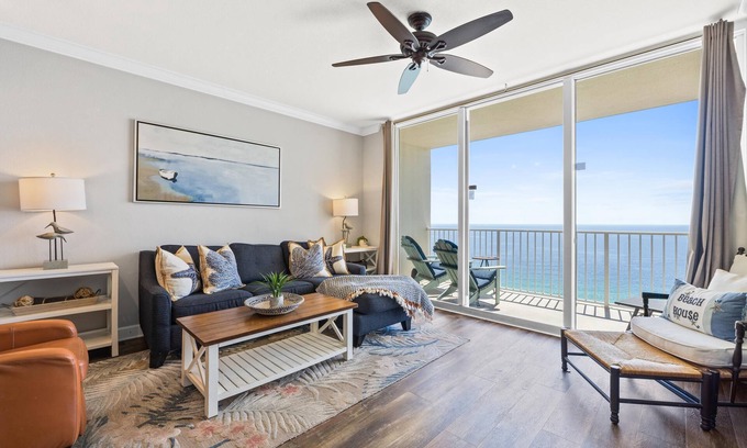 Panama City Beach Condo | Beachfront - Tidewater 1815 - Beach, Pools, Hot Tubs, Free Activities Incl
