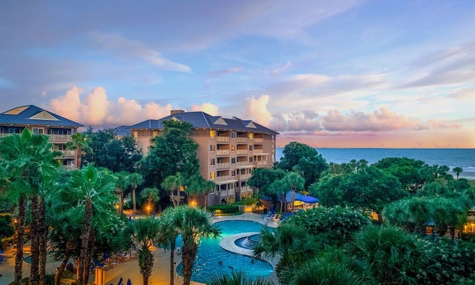 Hilton Head Island Resort | Beachfront Villa at Marriott’s Grande Ocean - Walk to Coligny Beach & Sea Pines!