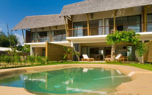 Calodyne Villa | Beachfront villa BALADIROU ,3 bedroom in Calodyne, private pool