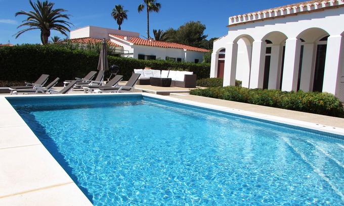 Sant Tomas Villa | Beachfront Villa In Santo Tomas, Menorca, Balearic Islands