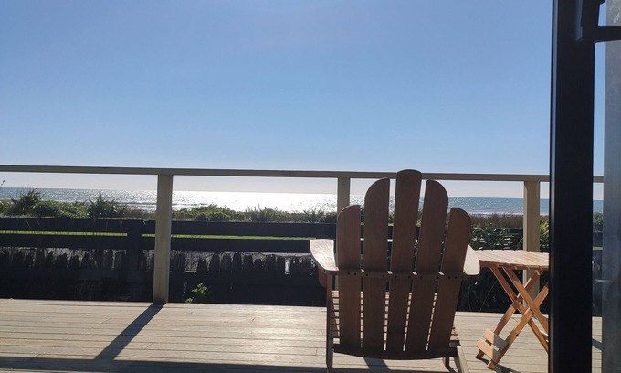 Otaki Beach House | Beachfront with stunning views of Kapiti Island