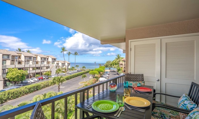 Kihei Condo | Beachside 1Bd/2Ba with Ocean Views and Resort Amenities Kamaole Sands 9-310