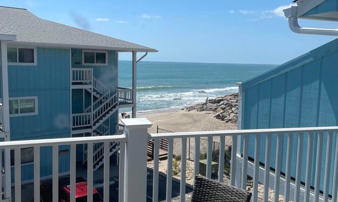 Kure Beach Condo | Beachside-Cozy and Inviting Top floor Condo with breathtaking views
