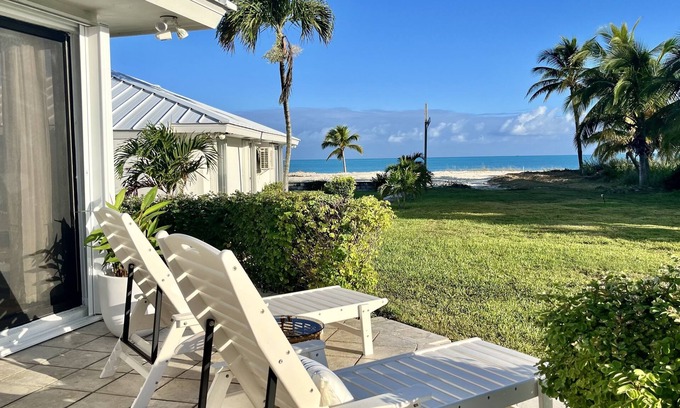 Treasure Cay Villa | Beachside Escape with Exceptional Views of the Ocean~ Steps To The Beach