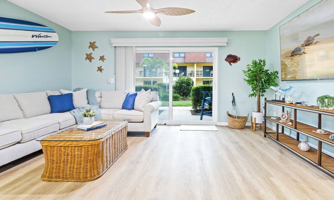Avon By The Sea Condo | Beachside Pet Friendly Ground-Floor Condo W/Resort-Style Amenities & Heated Pool