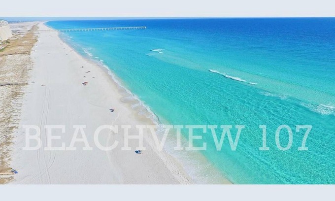 Navarre Beach Condo | Beachview 107 Ground floor unit; pool, tennis, pet friendly