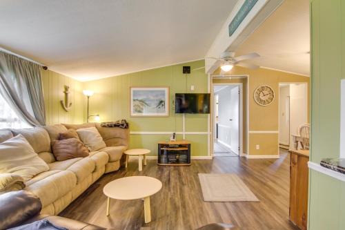 Rehoboth Beach House | Beachy Lewes Home with Outdoor Shower and Fire Pit!