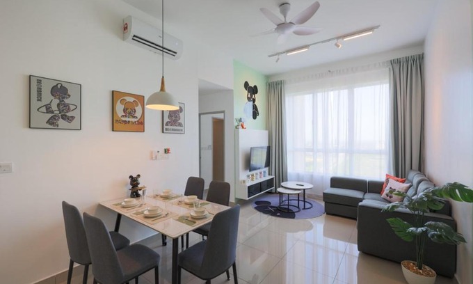 Malacca City Apartment | Bear Paw Retreat Cityview Apartment Amber Cove