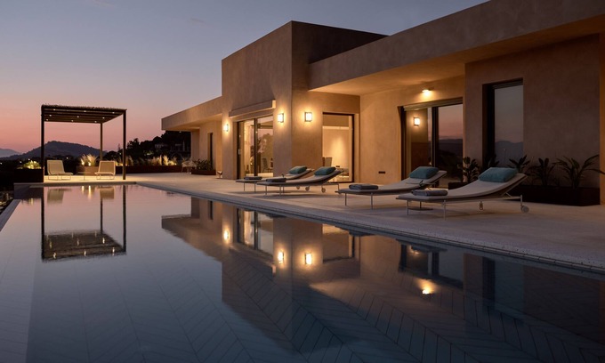 Kalamaki Villa | Beatiful villa with great view 5 minutes drive from beach