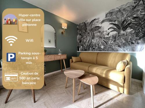 Quartier du chateau Apartment | Beau F2 rénové au coeur de Caen