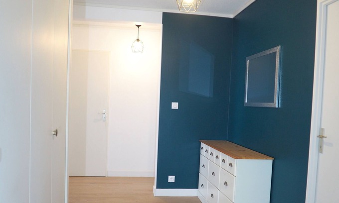 Faubourg North Apartment | Beau T4 Avec Loggia Dijon Centre