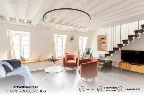 Quartier de la Porte-Saint-Denis Apartment | Beauquartier - Grands Boulevards