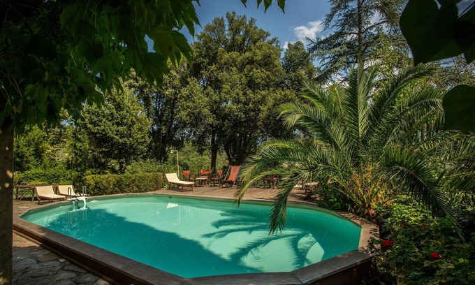 San Michele di Moriano Villa | Beautiful private villa with private pool, WIFI, A/C, TV, patio and panoramic view, close to Lucca