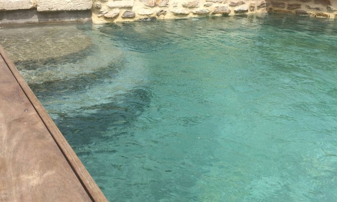 Saint-Laurent-des-Arbres Cottage | Beautiful stone house, in the medieval village of St Laurent des Arbres