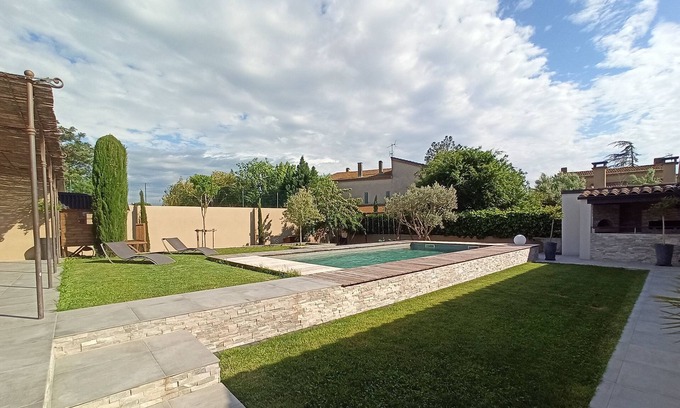 Courthezon Villa | Beautiful 130 m² family villa with private pool