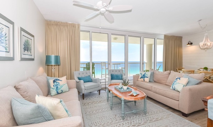 Destin Condo | Beautiful 14th Floor 3BR Condo at Destin's Silver Beach Towers
