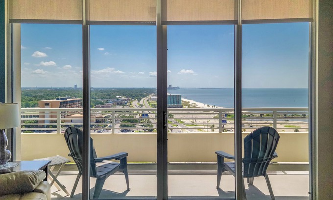 Biloxi Condo | Beautiful 15th floor 2 bedroom, 2 bath condo at The Ocean Club!