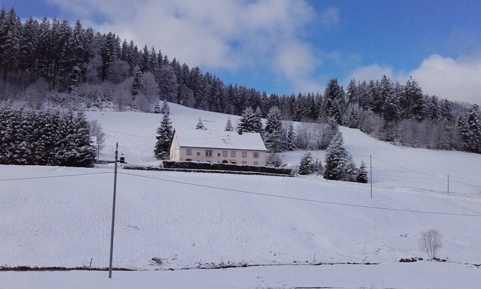 Le Bonhomme Apartment | Beautiful 19th Century farm in the middle of the meadows