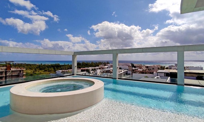 Zazil-ha Apartment | Beautiful 2 Story Loft Near The Beach
